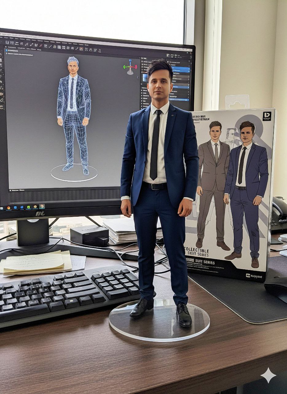 Action figure box gemini prompt free gemini ai prompt copy paste
