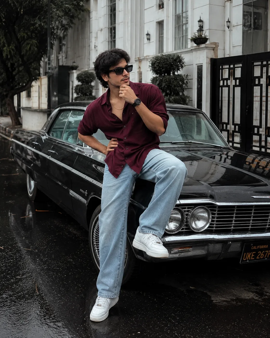 1980s Mumbai Vintage Chai Tapri Nostalgic Retro AI Photo Prompt preview example result