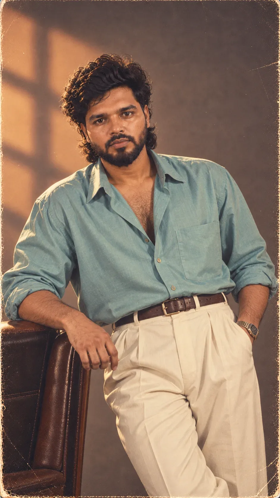 1980s Vintage Studio Fashion AI Photo Prompt preview example result