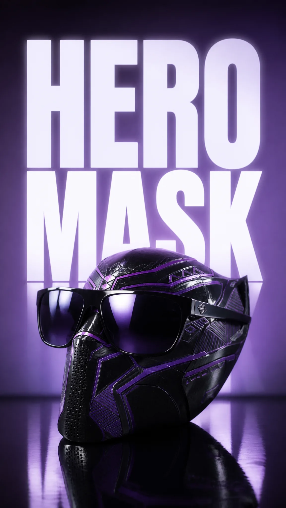 3D Printed Mask Story Promotion Oversized AI Photo Prompt generated preview