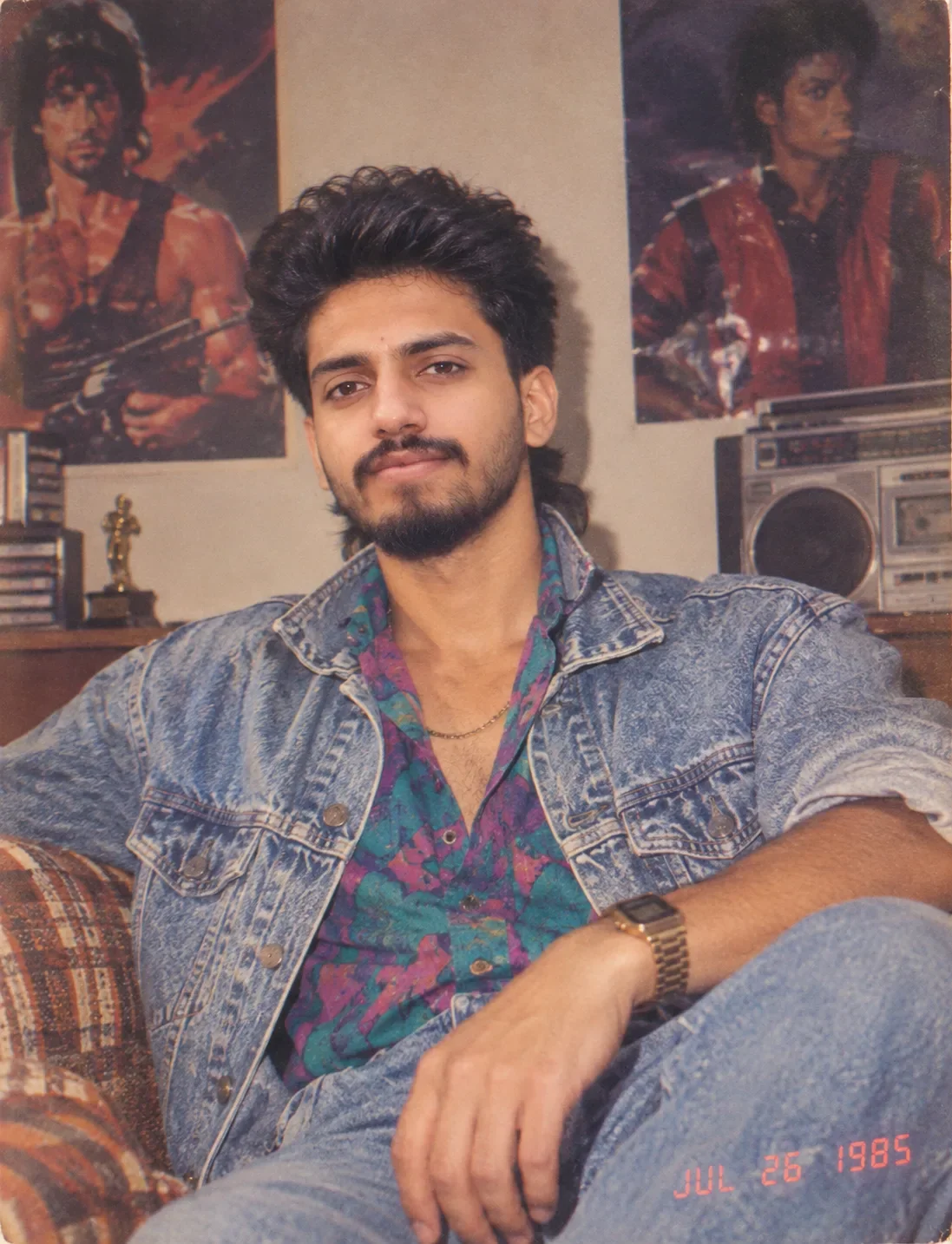 80s Trending Prompt preview example result