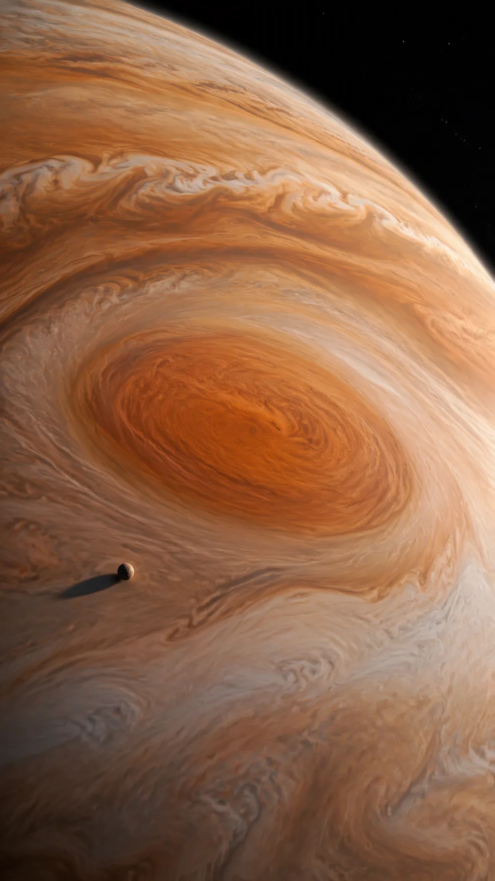A Breathtaking Image Of Jupiter'S Great AI Photo Prompt generated preview