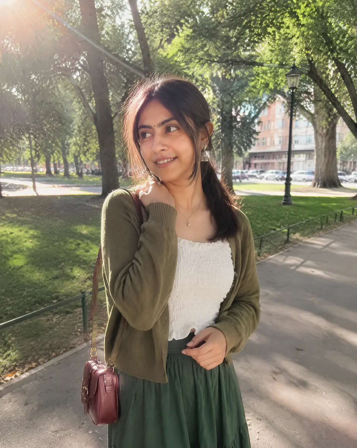 A Candid Outdoor Portrait Of A AI Photo Prompt generated preview
