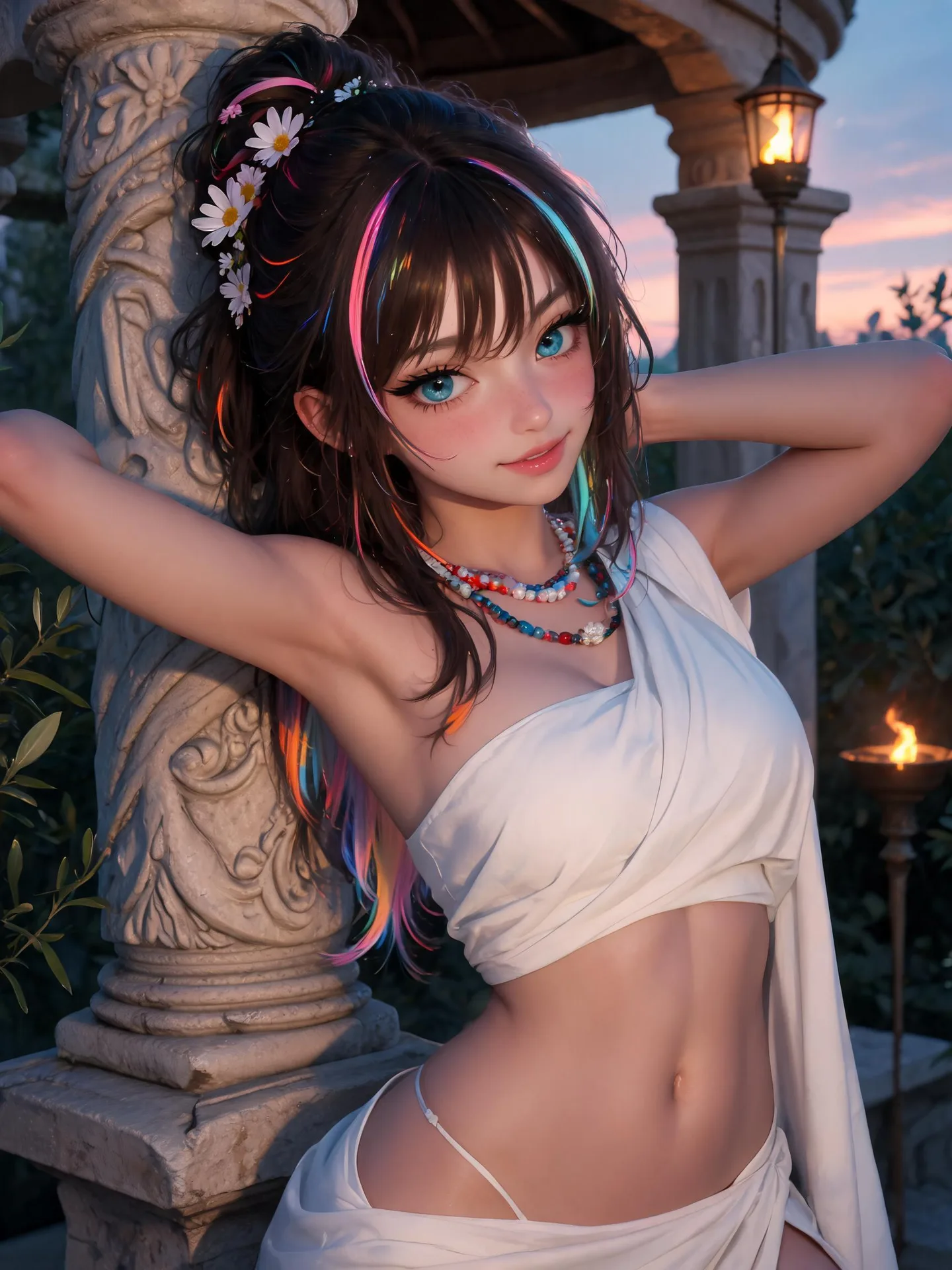 A Close Up AI Photo Prompt generated preview