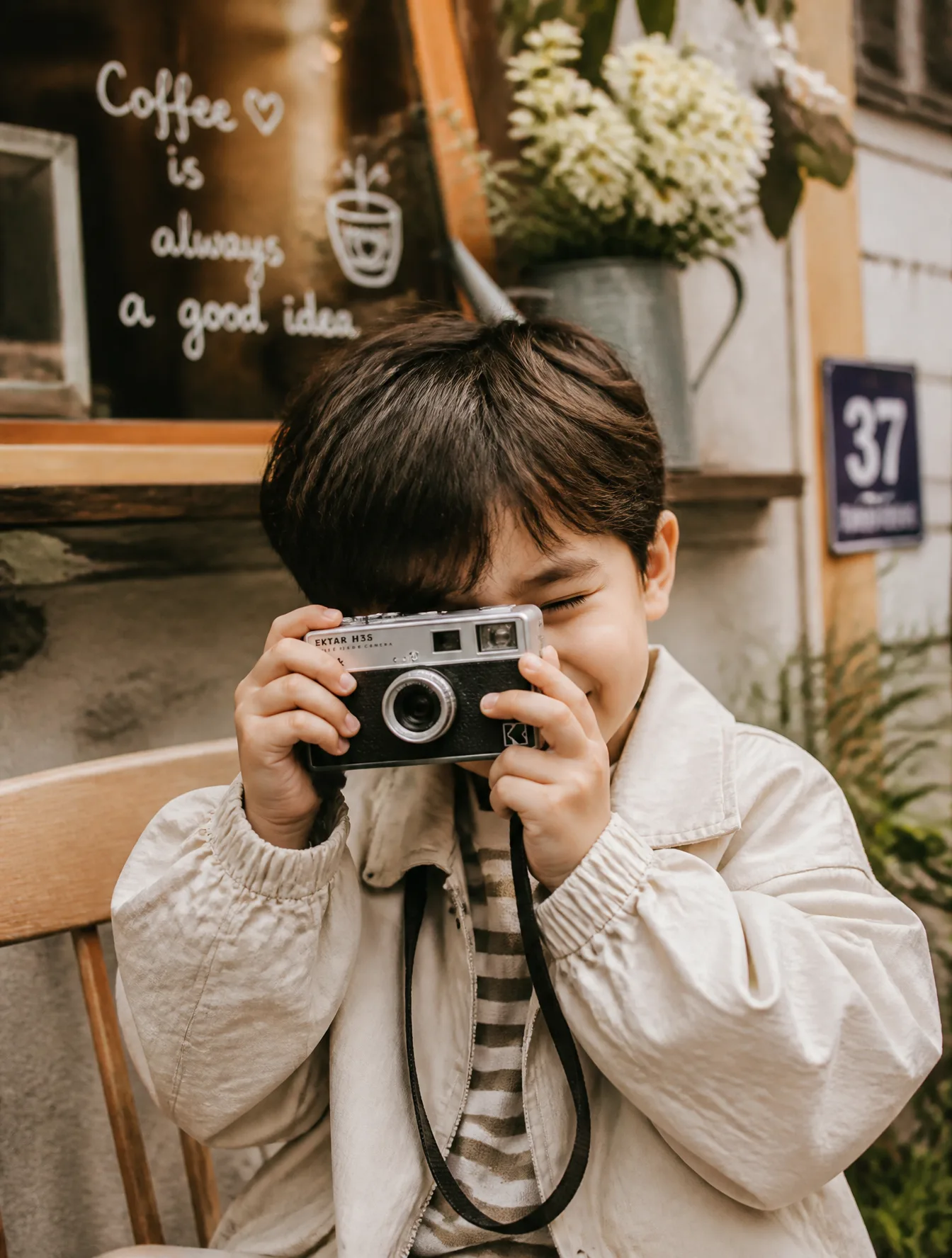 A Cute Picture Of A Young AI Photo Prompt generated preview