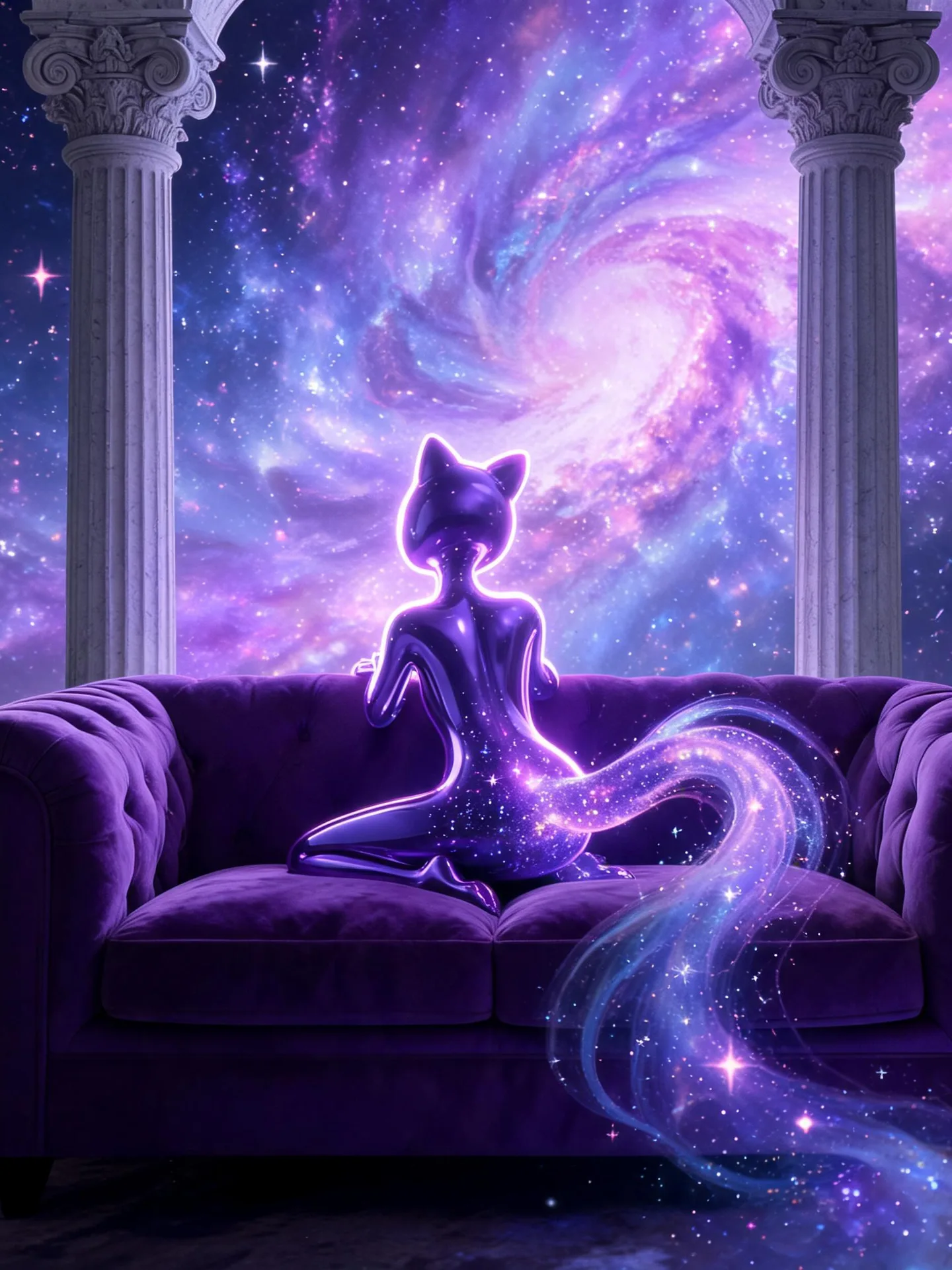 A Glossy Character Fantasy AI Photo Prompt generated preview