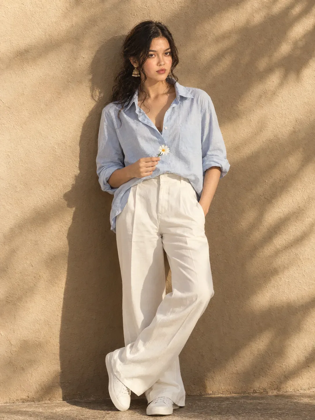 A Highly Realistic Cinematic Fashion Editorial Photoshoot Featuring A Stylish Women AI Photo Prompt preview example result