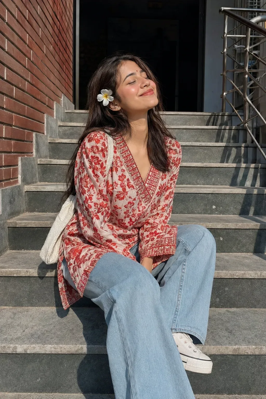 A Hyper Realistic, Cinematic Portrait Of A Young Girl AI Photo Prompt preview example result