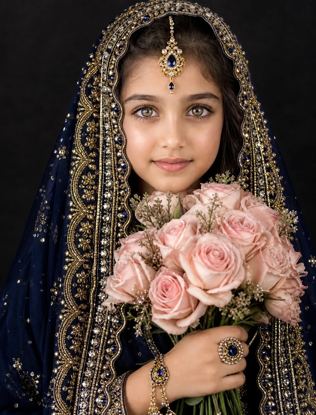A Hyper-Realistic Close-Up Portrait Of A AI Photo Prompt generated preview