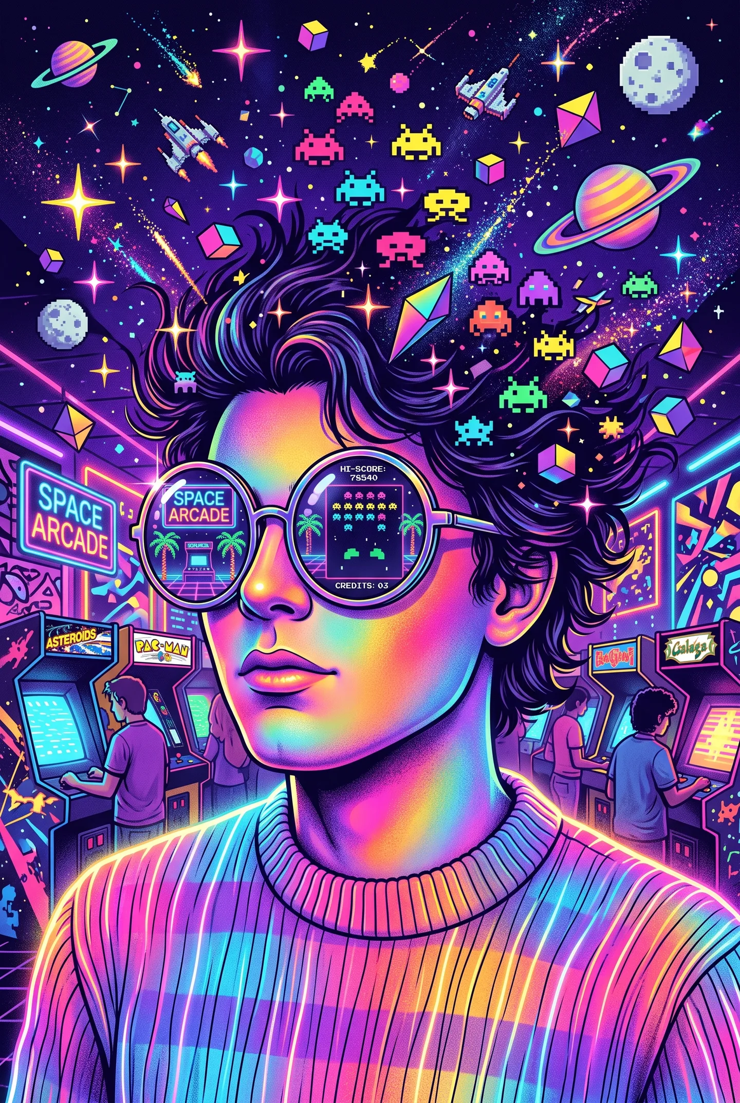 A Mind-Bending Aesthetic Concept AI Photo Prompt generated preview