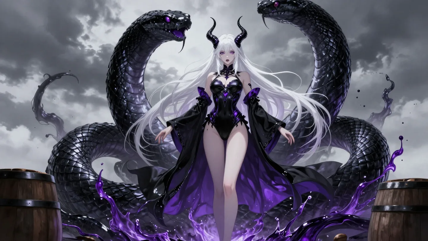 A Pale Anime Character AI Photo Prompt generated preview