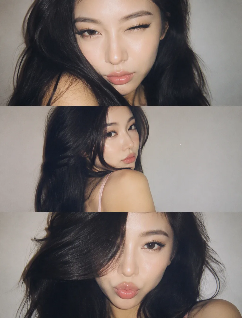 A Vertical Collage Of Three Yzk Photos AI Photo Prompt generated preview