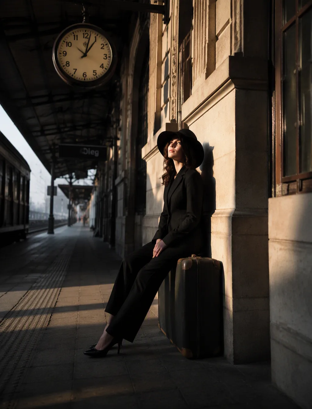A Woman In An Elegant Suit AI Photo Prompt generated preview