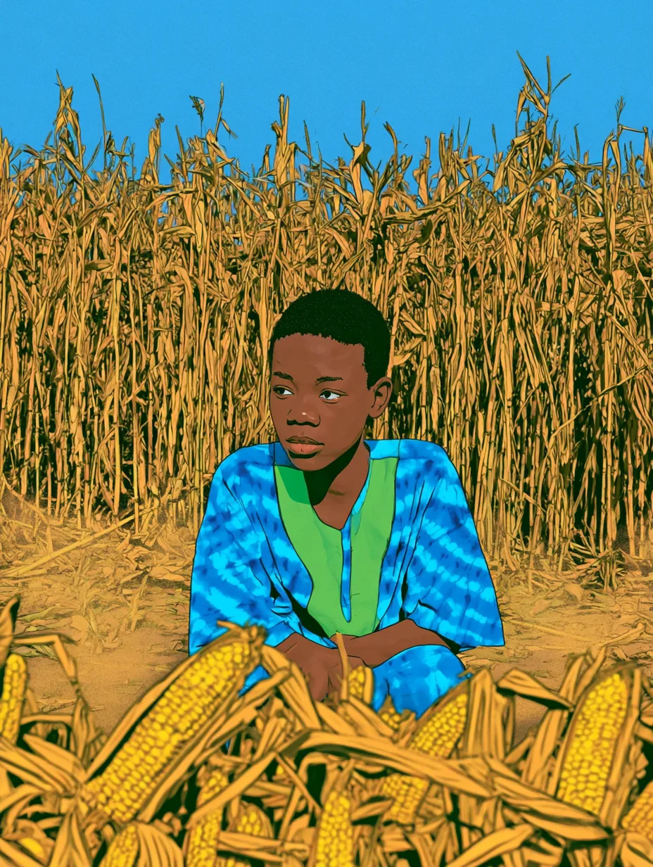 A Young African Boy Wearing A AI Photo Prompt generated preview