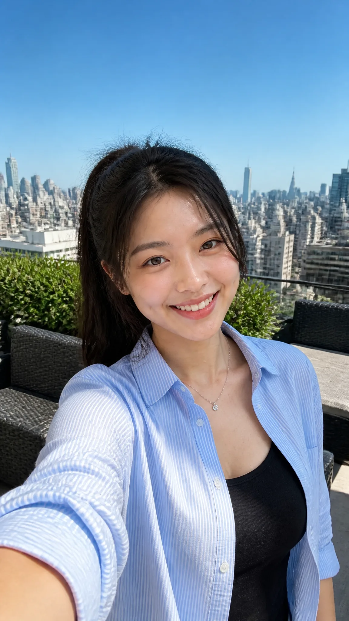 A Young Woman With A High AI Photo Prompt generated preview