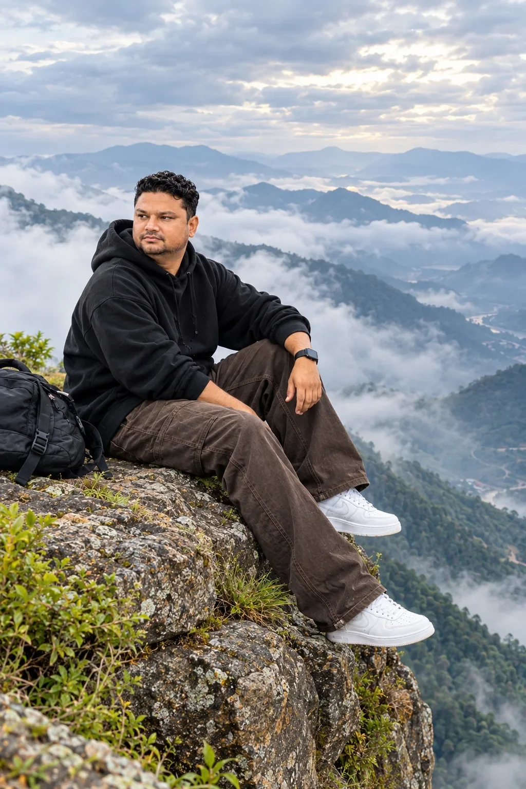 “Above the Clouds” AI Photo Prompt preview example result