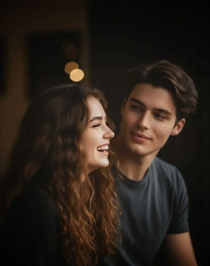 Adoring Glance Cinematic Portrait AI Photo Prompt preview example result