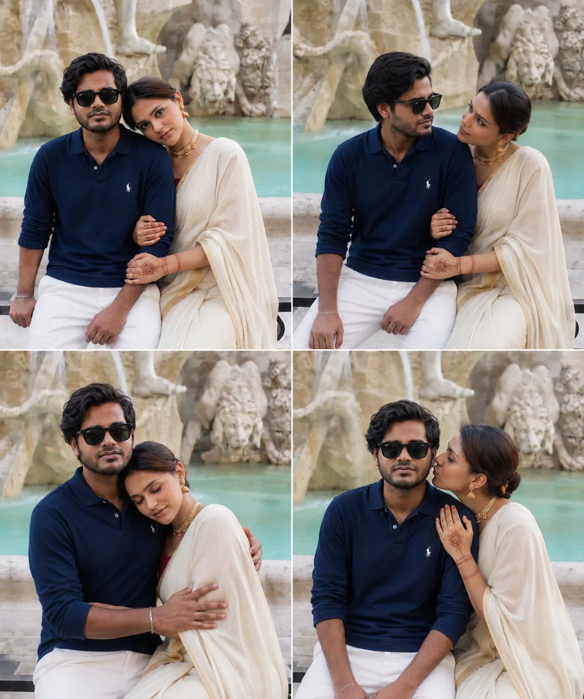 Aesthetic Romantic Couple AI Photo Prompt Edition 12 preview example result