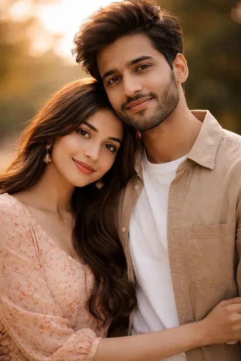 Aesthetic Romantic Couple AI Photo Prompt Edition 26 preview example result