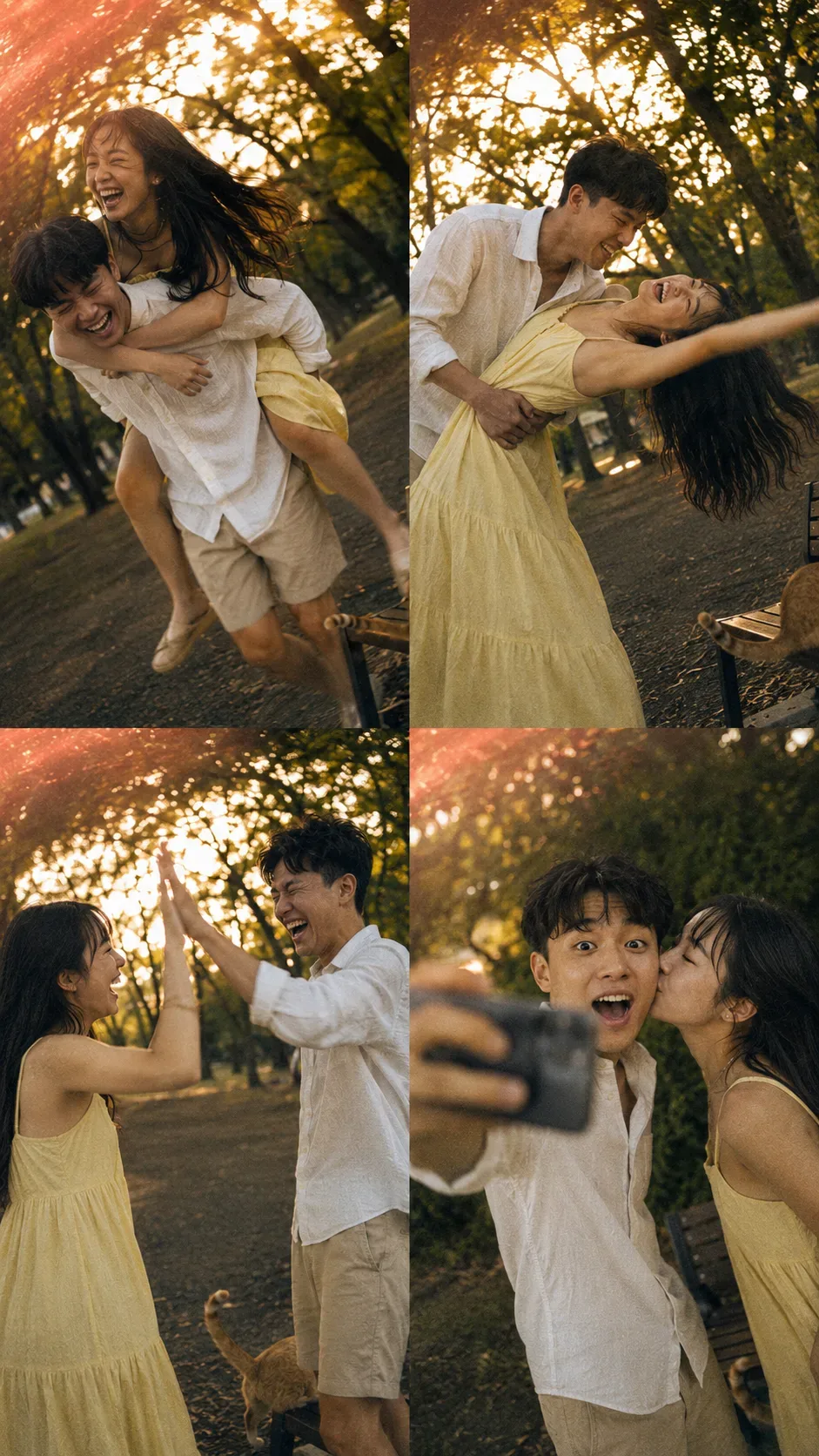 Aesthetic Romantic Couple AI Photo Prompt Edition 29 preview example result