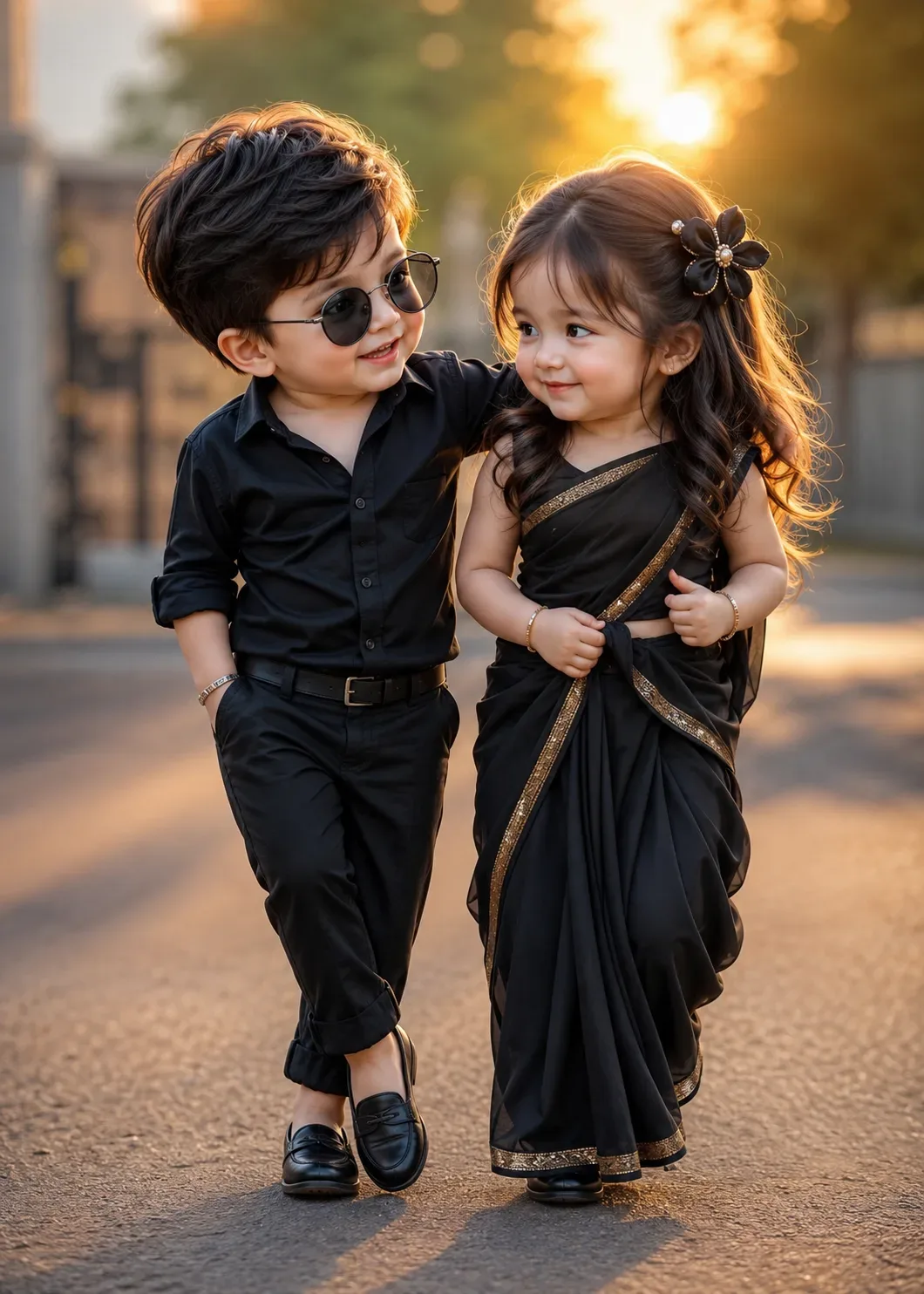Aesthetic Romantic Couple AI Photo Prompt Edition 39 preview example result
