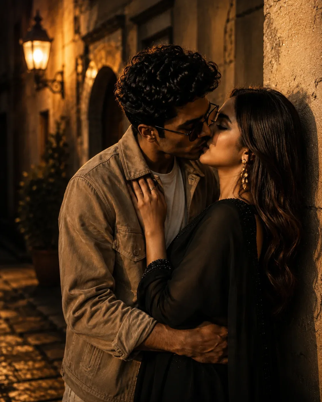 Aesthetic Romantic Couple AI Photo Prompt Edition 44 preview example result