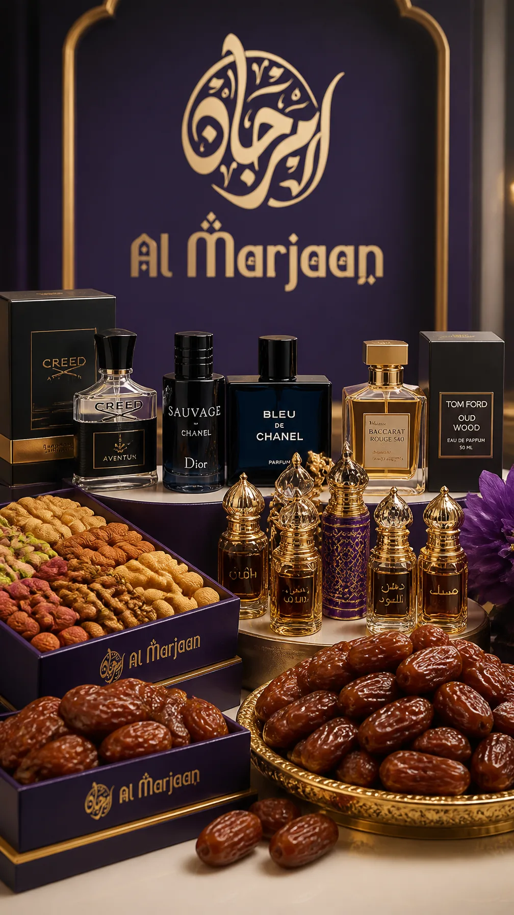 Al Marjaan Premium Quality Display Featuring AI Photo Prompt generated preview