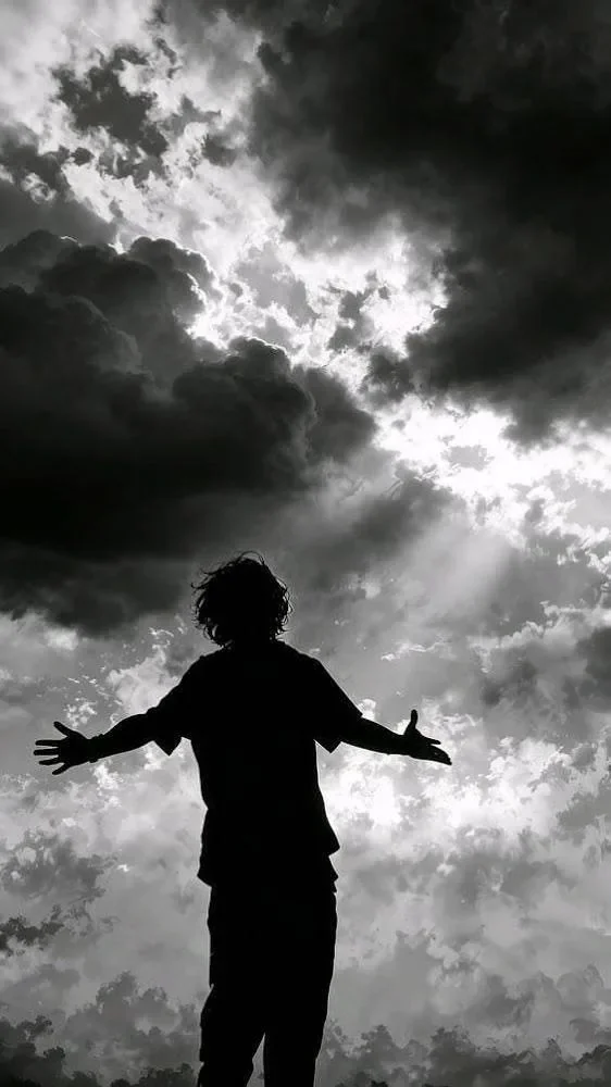 Alone Boy Silhouette AI Photo Prompt preview example result