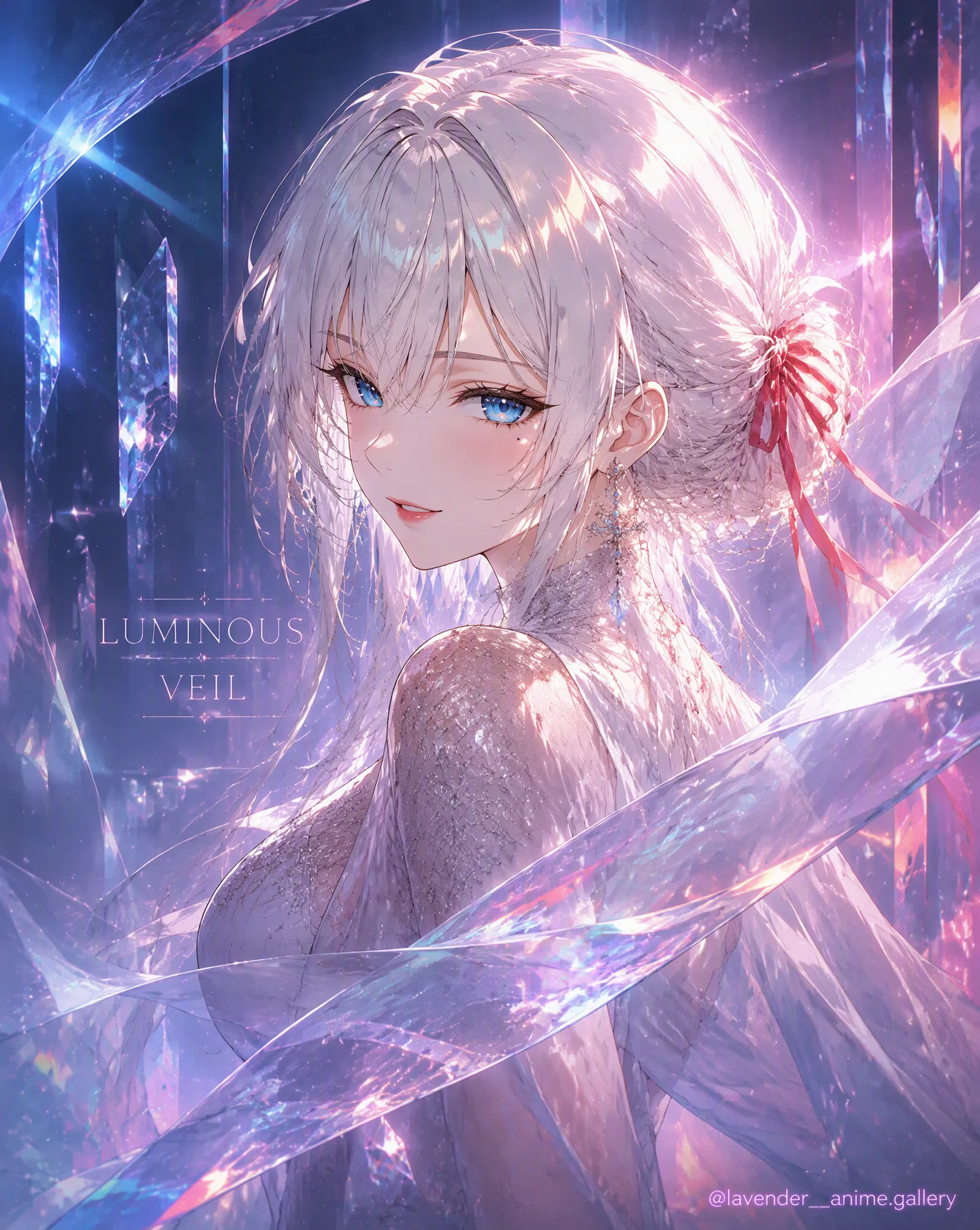 Alya — Luminous Veil: Prismatic Psy-Beauty AI Photo Prompt generated preview