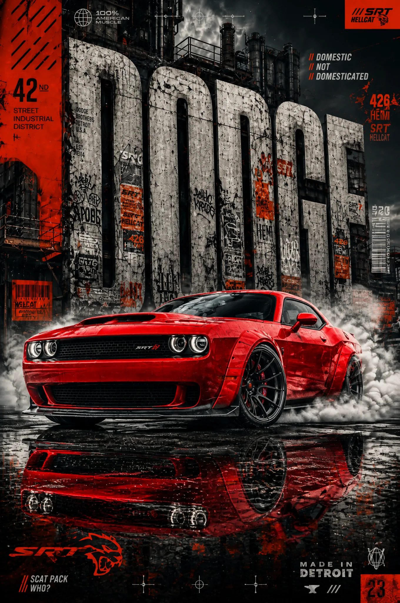 Automotive Poster Featuring A [Car Model] AI Photo Prompt generated preview