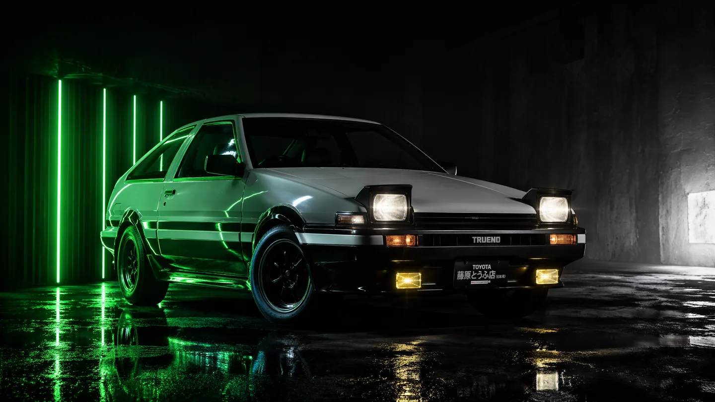 Automotive Studio Shot Of A Toyota AI Photo Prompt generated preview