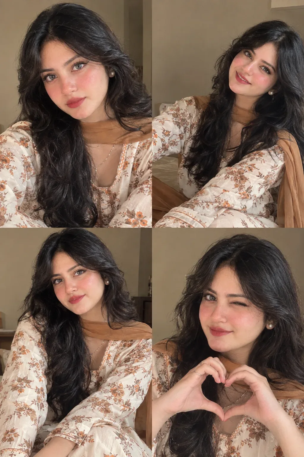 Autumn Bloom Soft Floral Traditional Vibes AI Photo Prompt preview example result