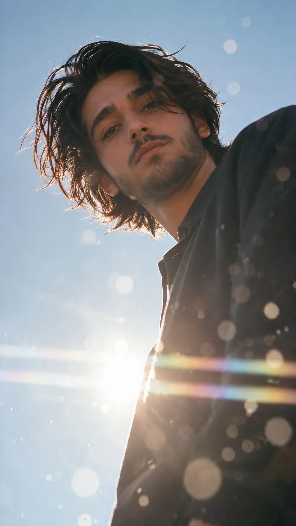 Backlit Portrait In Sunlit Bokeh AI Photo Prompt preview example result
