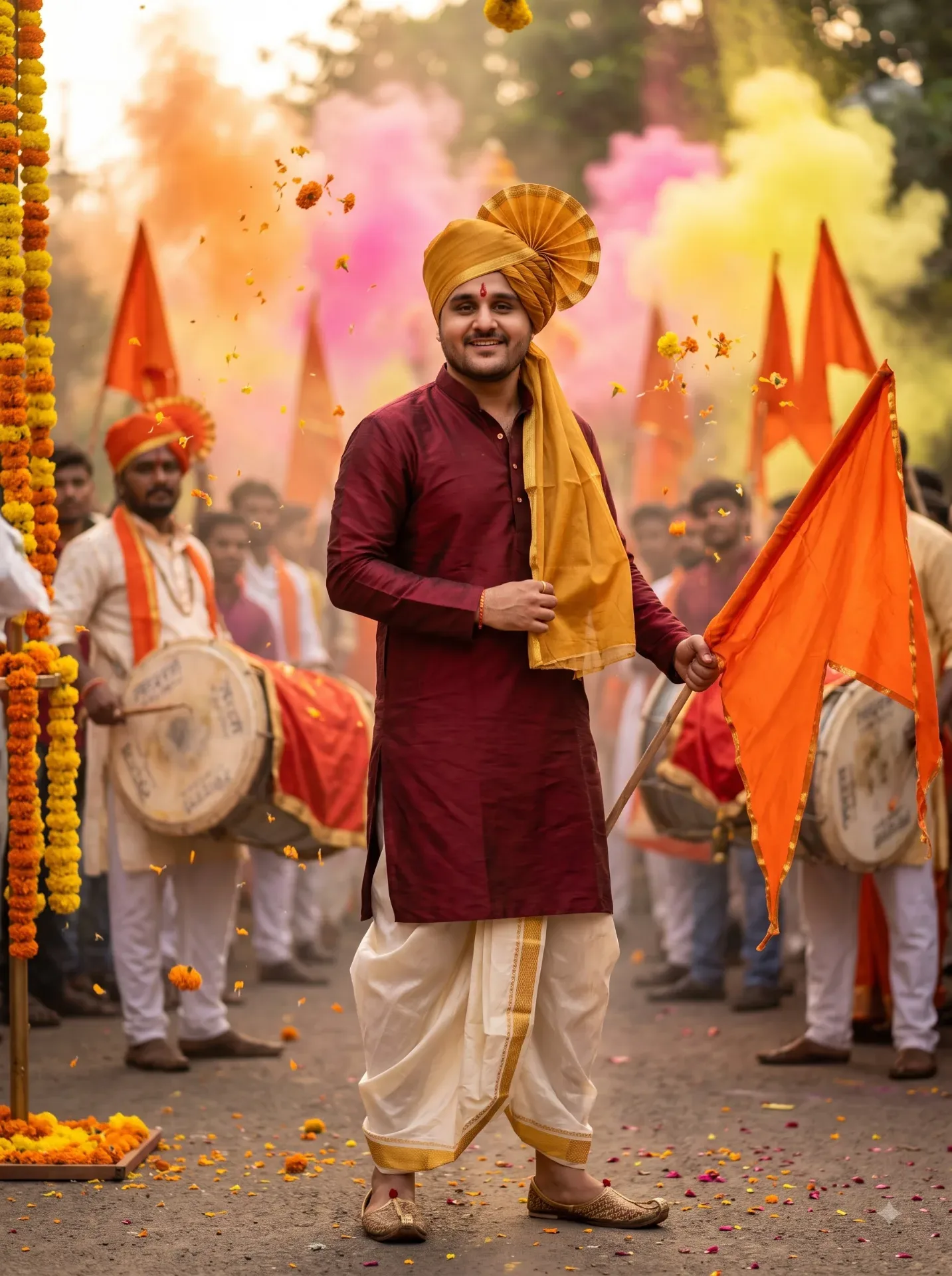 Bappa Morya Re AI Photo Prompt preview example result