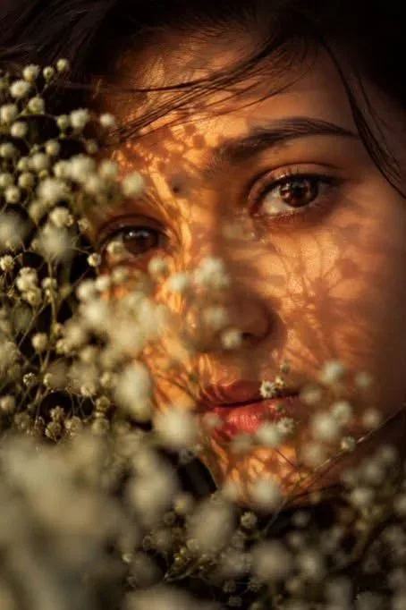 Beautiful Close-up Portrait AI Photo Prompt preview example result