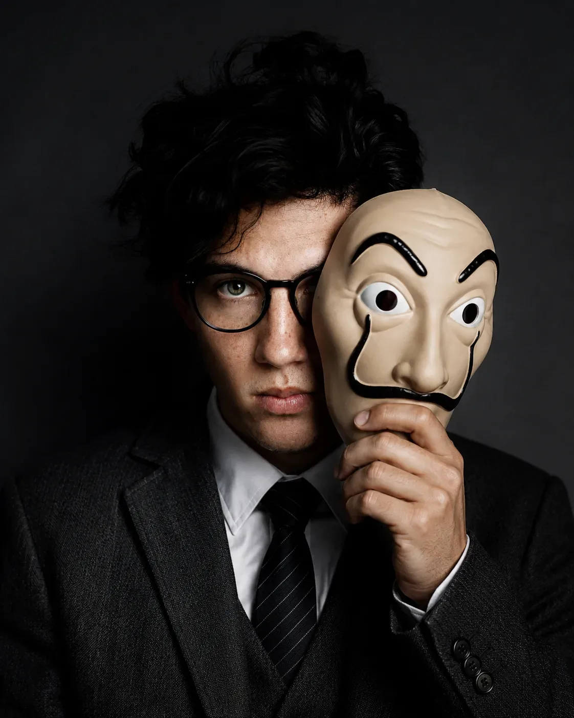 Behind The Mask AI Photo Prompt preview example result