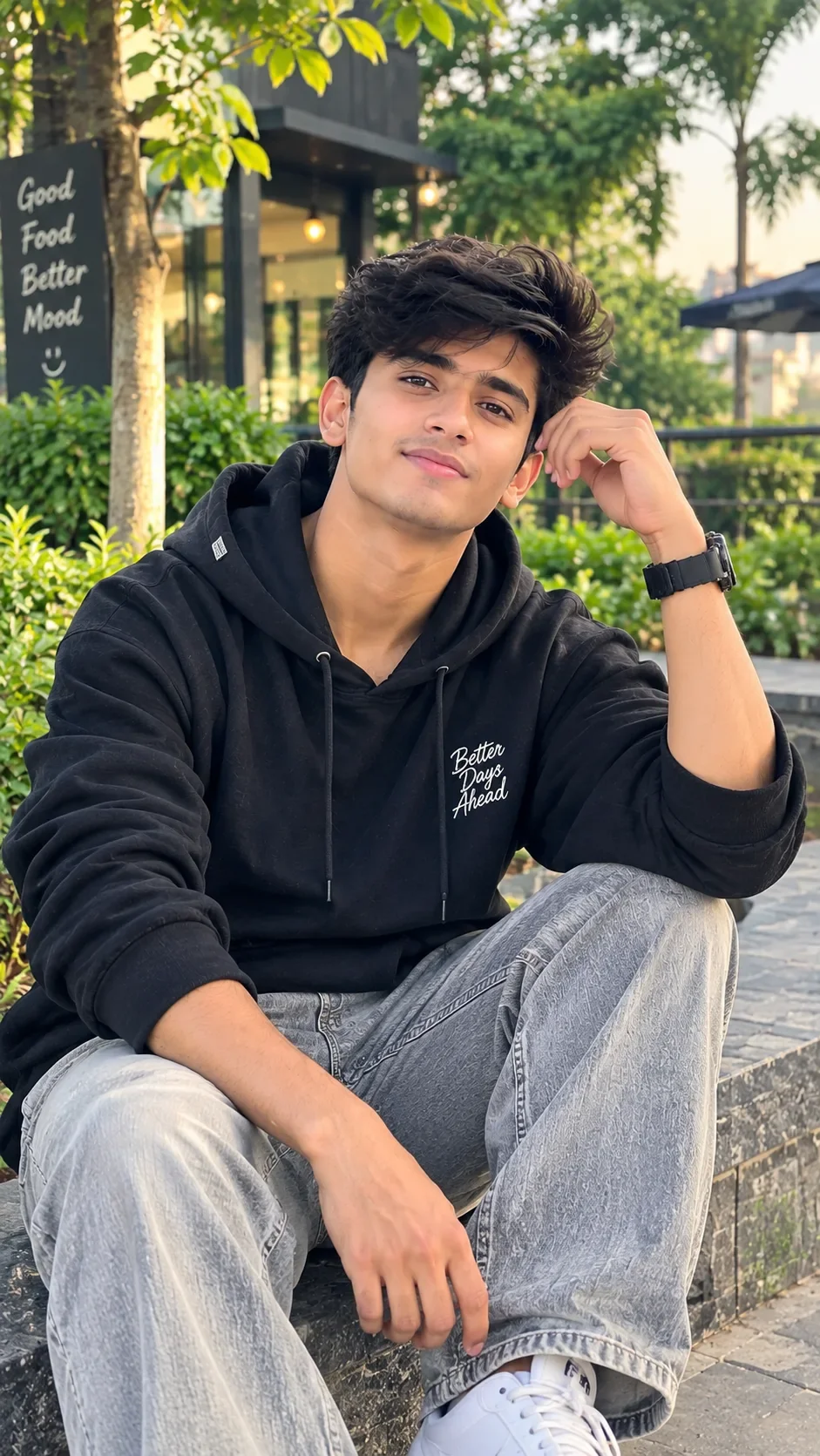 Better Days Ahead | Stylish Boy Portrait preview example result