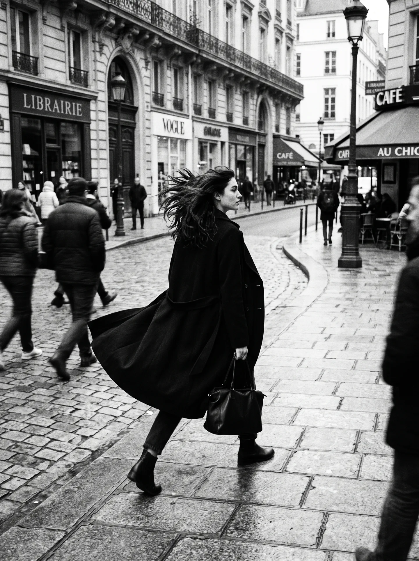 Black And White Photograph Of A AI Photo Prompt generated preview