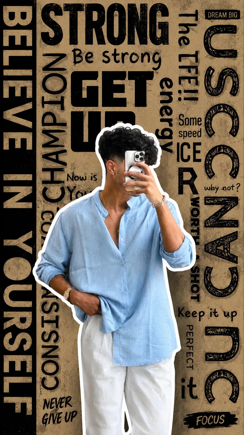 Brutalist Editorial Magazine Poster AI Photo Prompt Edition 23 preview example result