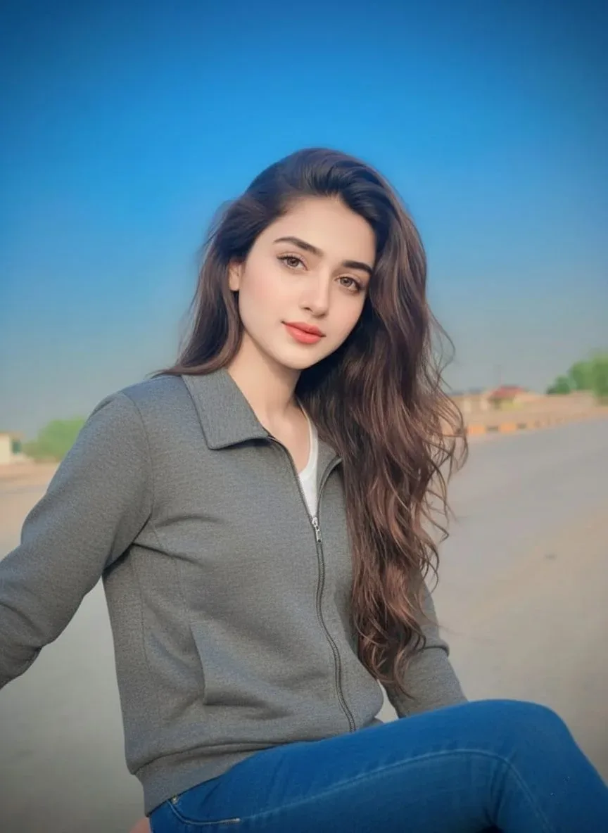 Casual Grey Jacket Outdoor Portrait AI Photo Prompt preview example result