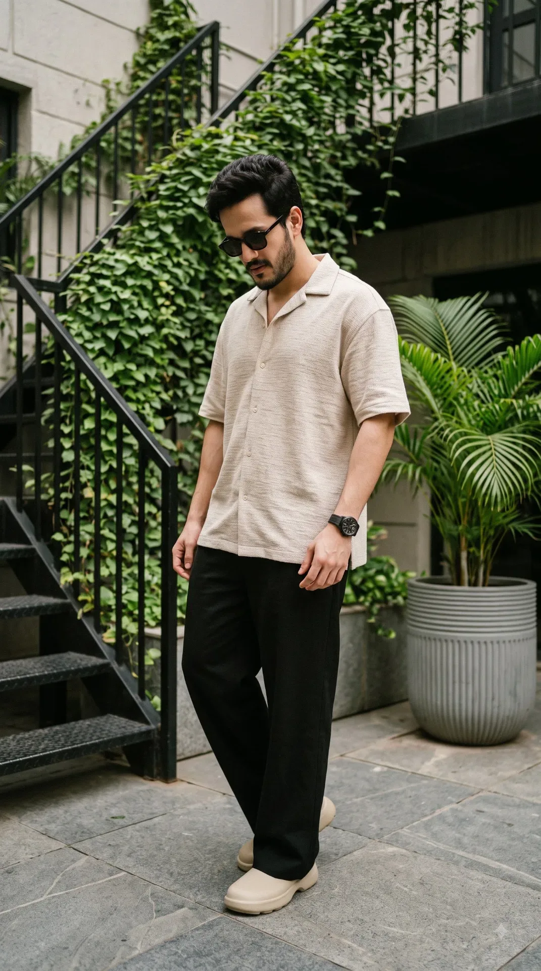 Casual Streetwear Editorial Instagram AI Photo Prompt preview example result