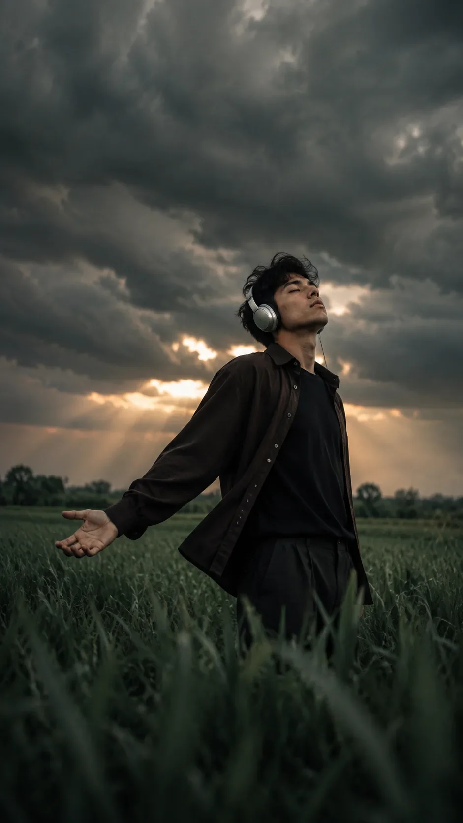 Cinematic Field Portrait Prompt preview example result