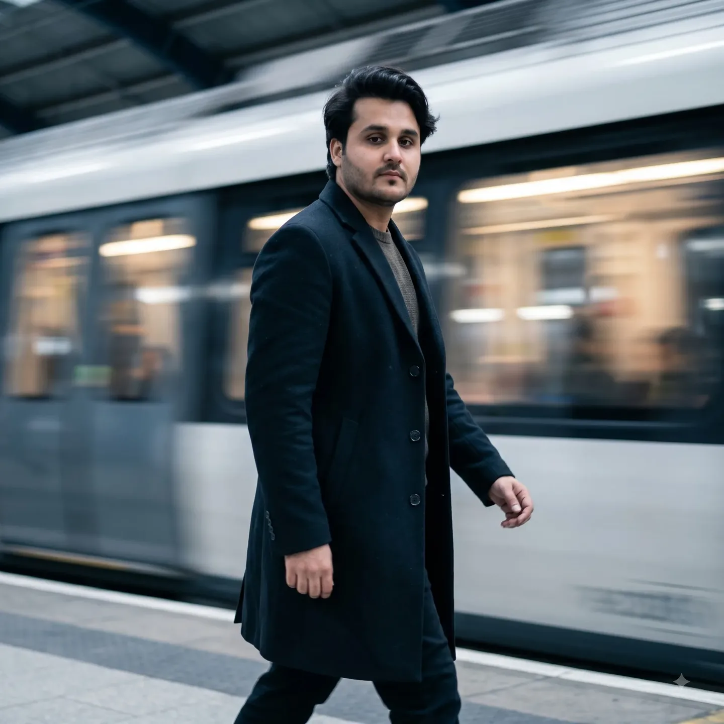 Cinematic Motion-blur Ai AI Photo Prompt preview example result