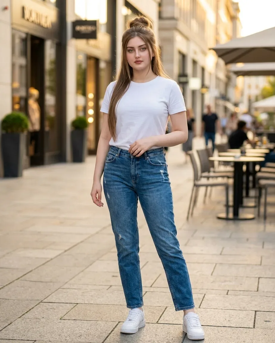 City Street Style Portrait AI Photo Prompt preview example result