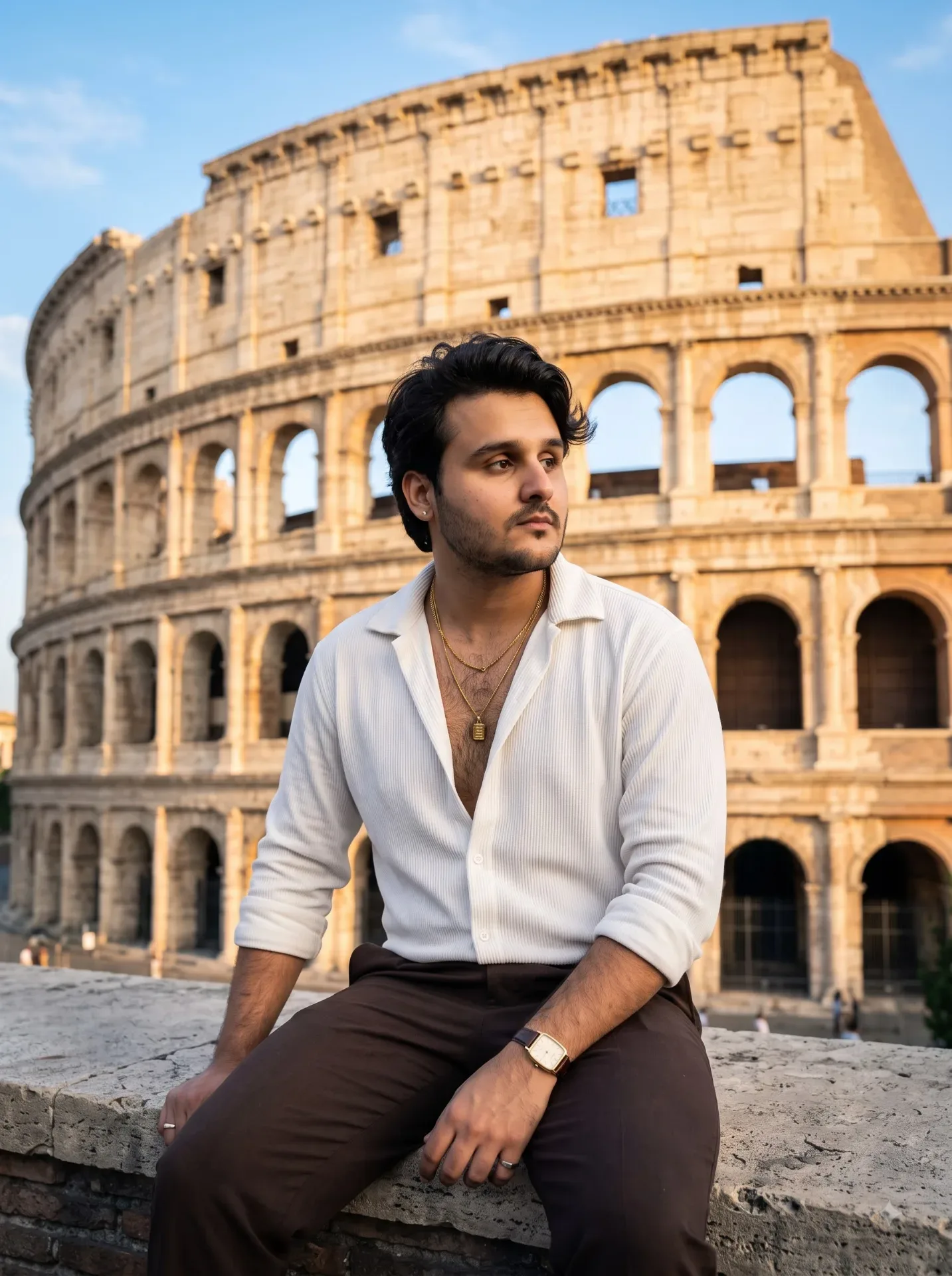 Colosseum In Rome AI Photo Prompt preview example result
