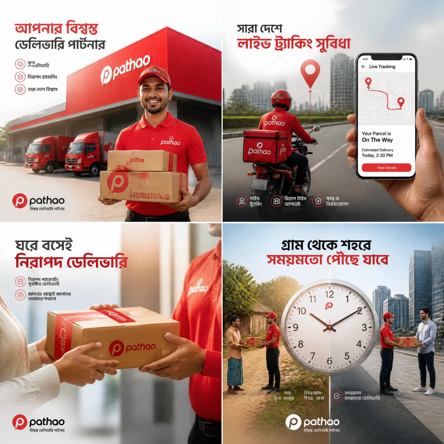 Create A Complete Premium Courier Service AI Photo Prompt generated preview