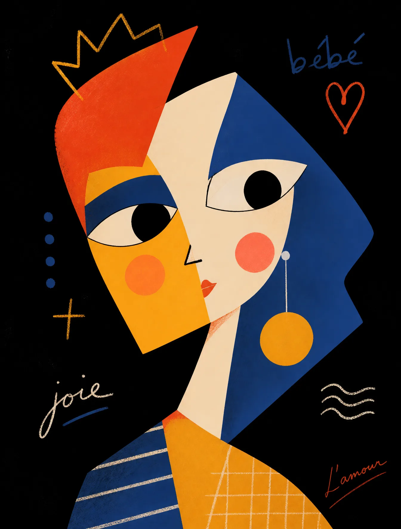 Create A Cute Neo-Expressionist Cubist Minimal AI Photo Prompt generated preview