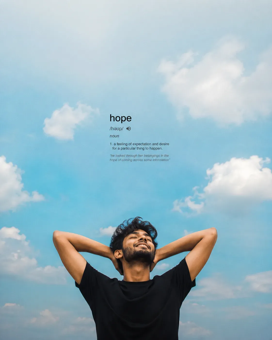 Create A Peaceful, Minimalist, Ultra-realistic Cinematic Outdoor Portrait Of A Young South Indian Man AI Photo Prompt preview example result