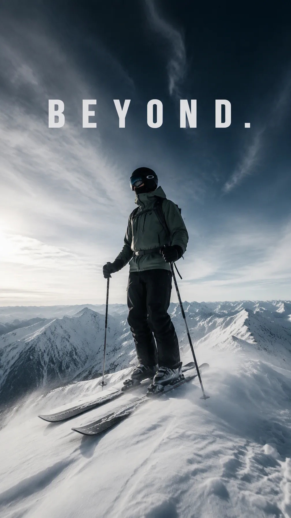 Create A Premium 9:16 Winter Sports Campaign AI Photo Prompt generated preview