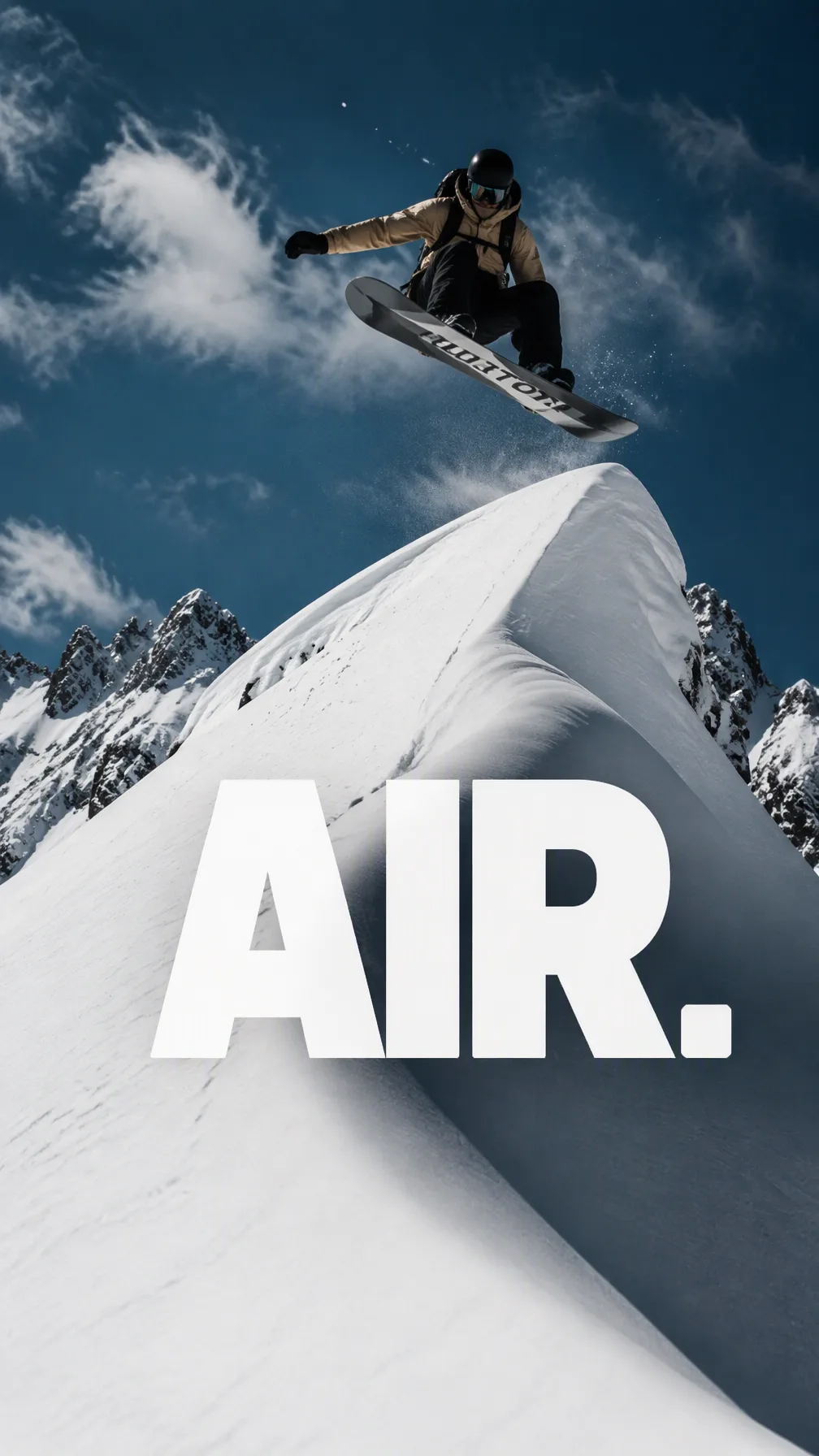 Create A Premium 9:16 Winter Sports Editorial AI Photo Prompt generated preview